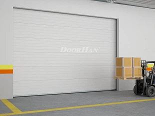 Промышленные секционные ворота DoorHan термостойкие серии isd thermalpro (термостойкие) 4000x3000