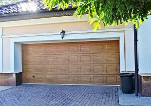 Секционные гаражные ворота Doorhan RSD02, панель филенка, 5500х2400