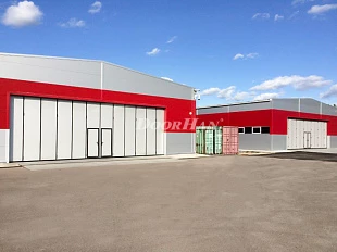 Промышленные ворота DoorHan складные с нижней направляющей серии ifg-lg 20000x6000